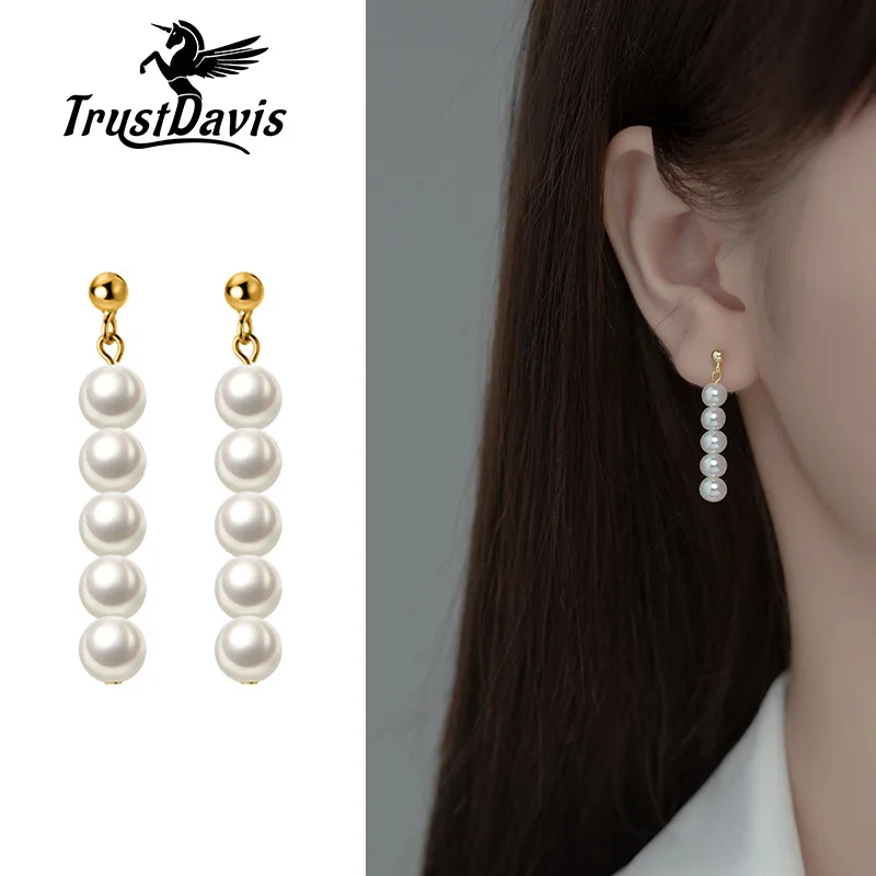 

Женские серьги-гвоздики из серебра 925 пробы с жемчугом