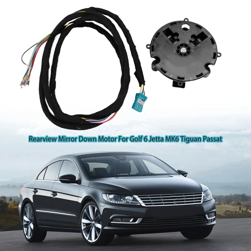 

Car Rearview Mirror Down Motor For-VW Golf 6 Jetta MK6 Tiguan Passat 3D0959578C