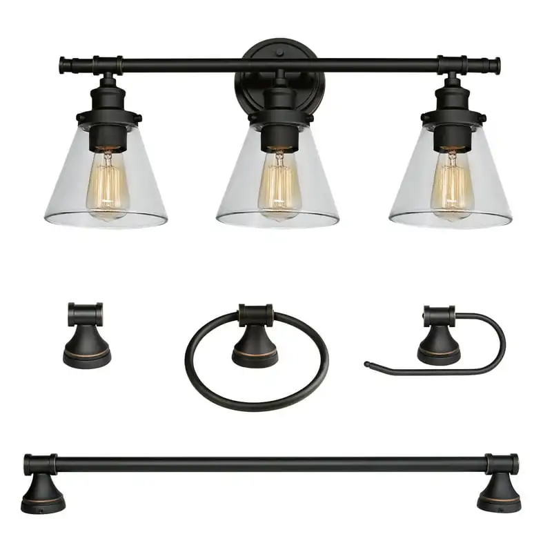 

Watt 5-Piece Oil Rubbed Bronze All-In-One Set