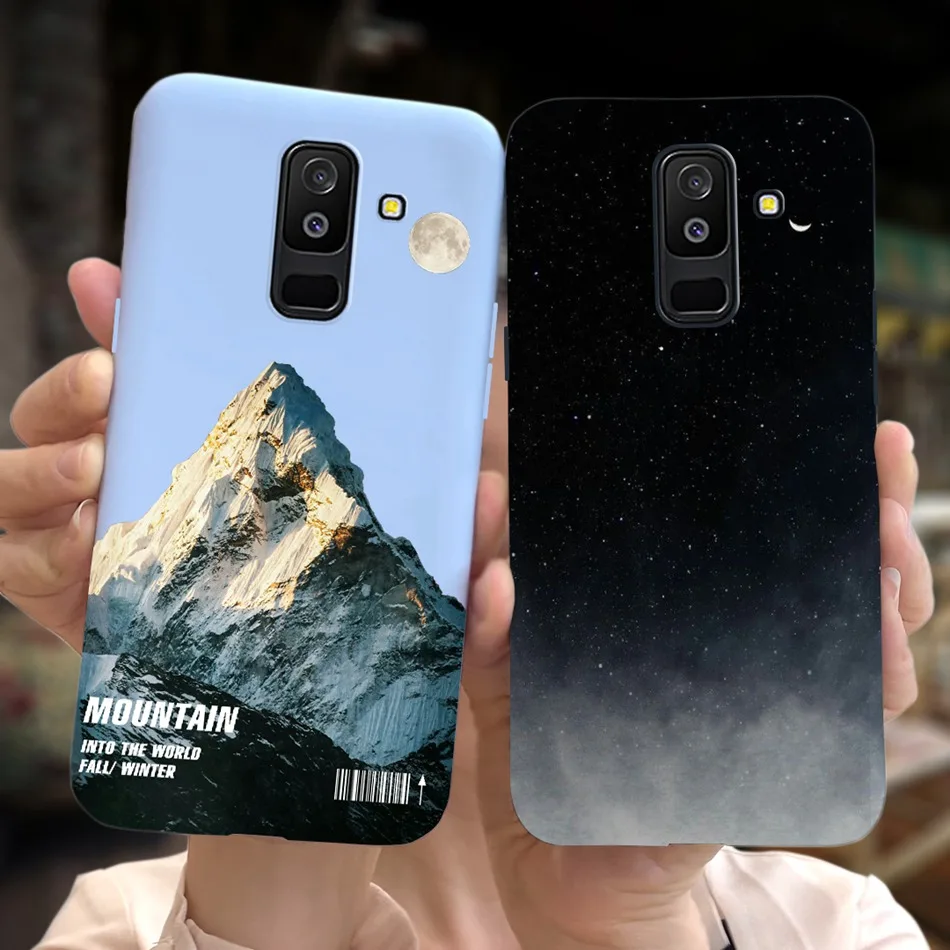 Стильный мягкий силиконовый чехол для Samsung Galaxy J8 2018 On8 (Индия) SM-J810F J810G J810Y, задняя крышка для телефона Samsung J8 J 8