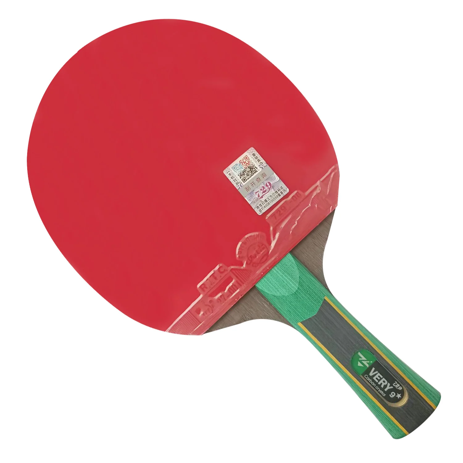 Original 729 finished racket Very-9 fast attack with loop carbon table tennis racket ping pong racquet pimples in for both side