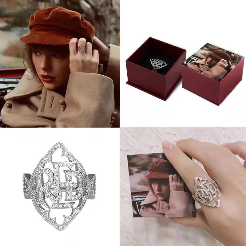 

Tyler mildews Official Website Surrounding Retter Rings With Original Packaging Fashion Brand Jewelry red ring