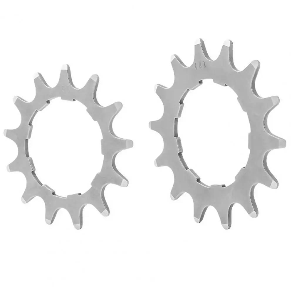 

2Pcs Durable Professional Bicycle Flywheel Cog Bicycle Flywheel Cog Silver Color Anti-rust