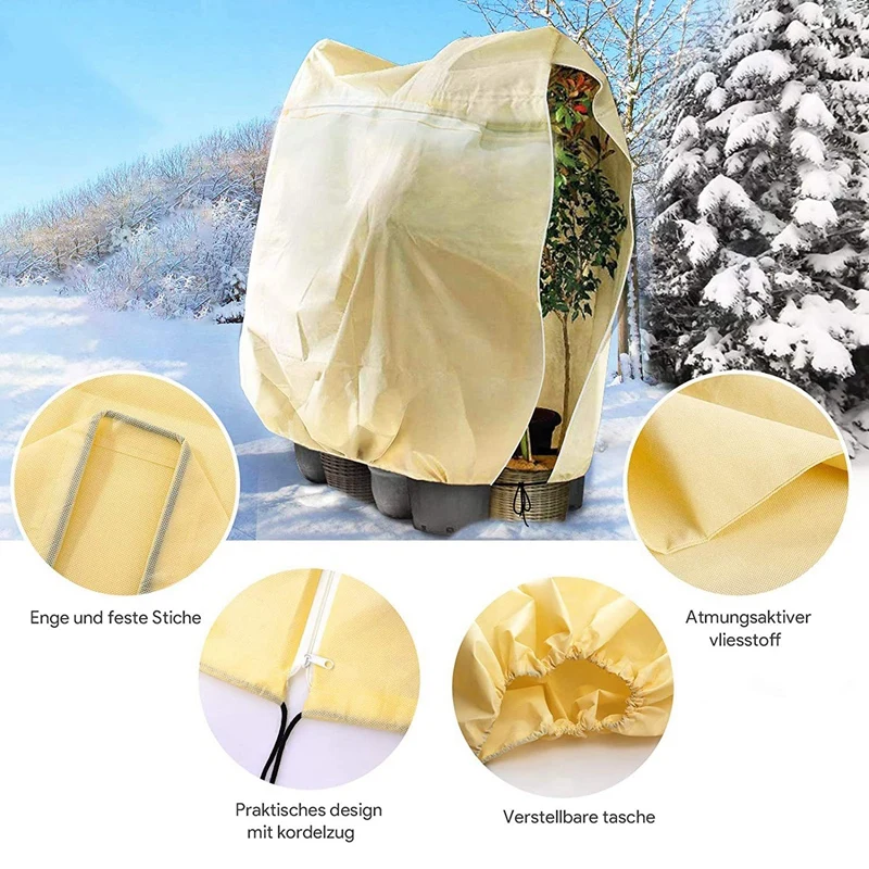 

Plant Protection Tarpaulin, Winter Protection For Plants,Frost Protection For Plants,Winter Protection For Potted Plants