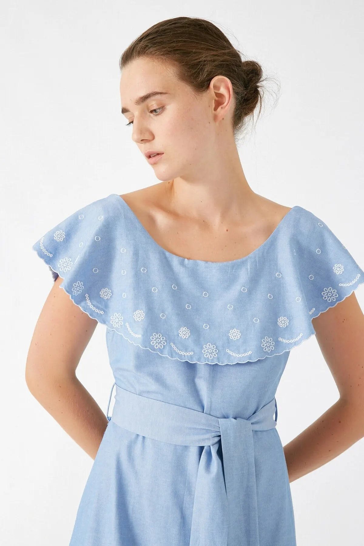 

Women's Dress Blue Elegant Fashion Summer Spring Casual Short Sleeve Stretch Casual Short Sleeve Stretch Comfortable Boho Dress