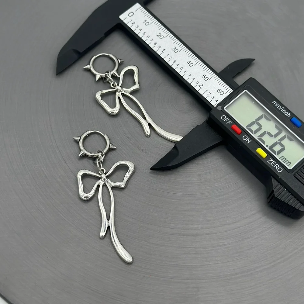 Женские Висячие серьги-кольца в стиле Ретро с заклепками