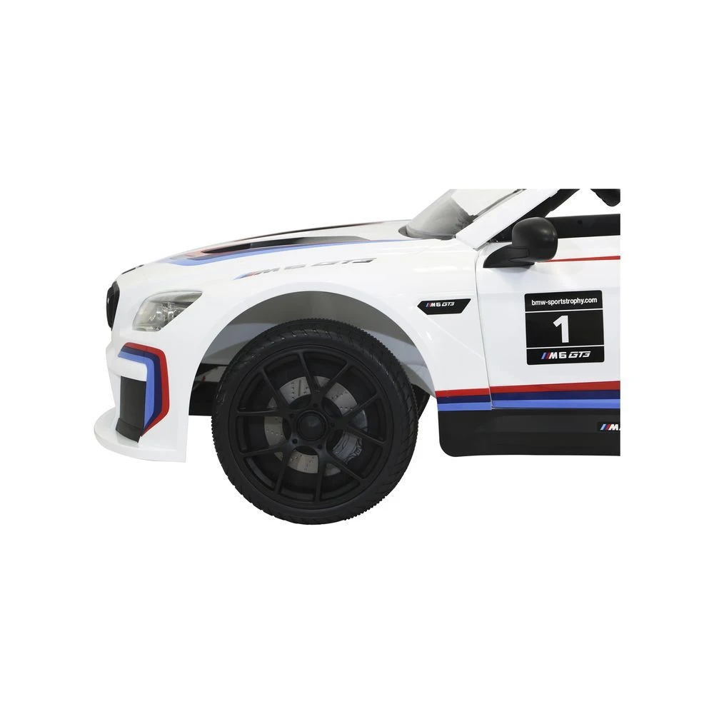 Фото Электромобиль BMW M6 GT3 12V/4 5AH c Р/У 2 4G 6666ARWT бел. KariKids Электромобиль BMW M6 GT3 12V/4 5AH c Р/У 2 4G 6666ARWT бел. KariKids