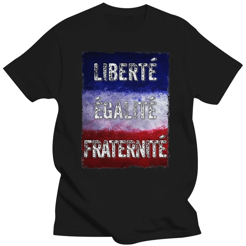 

Футболка Liberte Egalite с надписями «братская поддержка французской революции», новые футболки, Забавные топы, футболки, новые Забавные топы унисекс