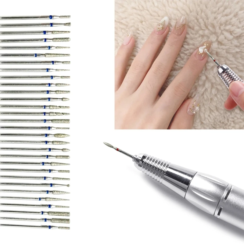 

Manicure Tool Drill Bits Grinding Bits Mills Cutter Burr Art Equipment