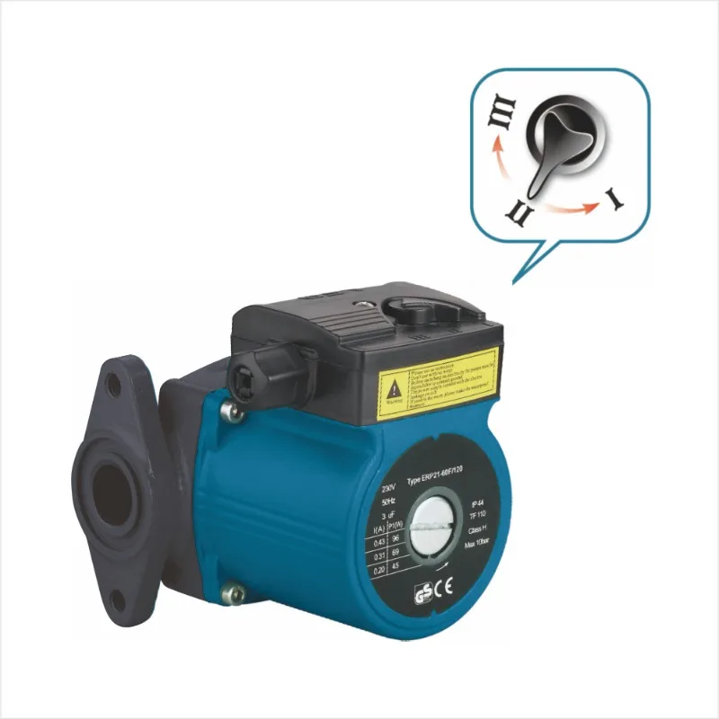 Циркуляционный насос с фланцем для подогрева пола и гидронического