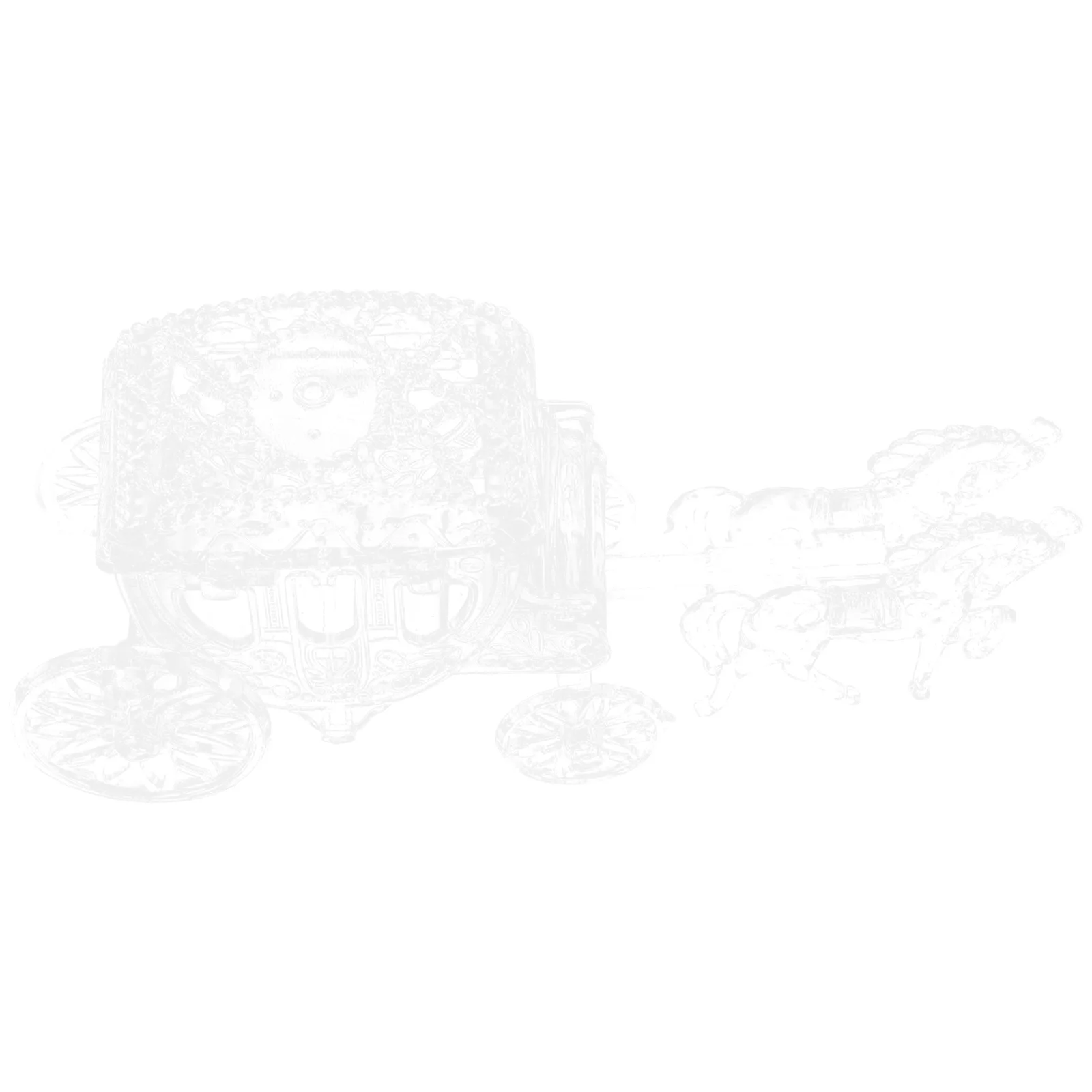 

Exquisite Present Box Cart Candy Case Cart Modeling Candy Box Candy Treat Box Wedding Candy Holder