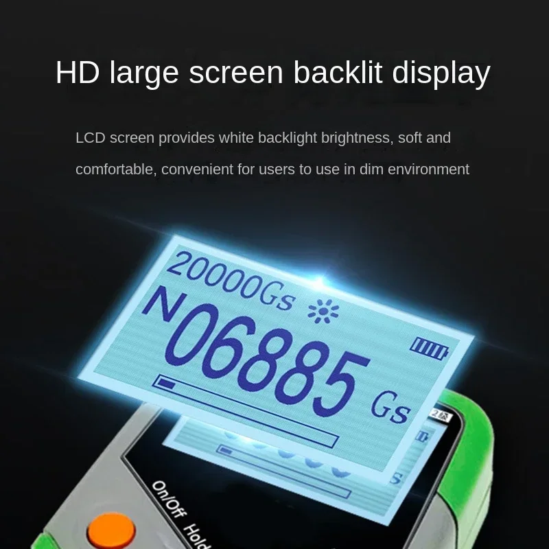 Big Deal TD8620 Измеритель постоянного магнита Ручной цифровой измеритель Тесла