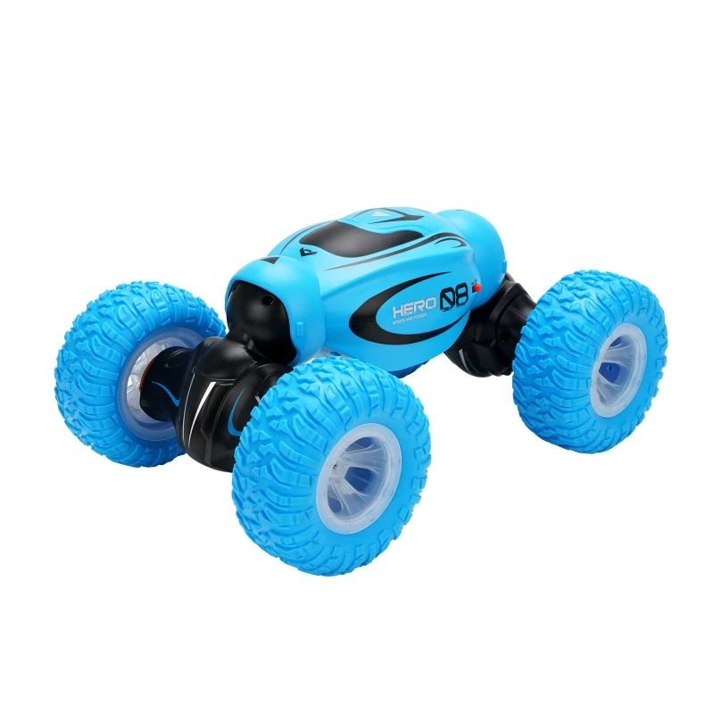 

2.4GHz 360°Flip Anti-impact Simulation Toy Interactive RC Racing Car with Rechargeable Batteries Kid’s RC Stunt Car