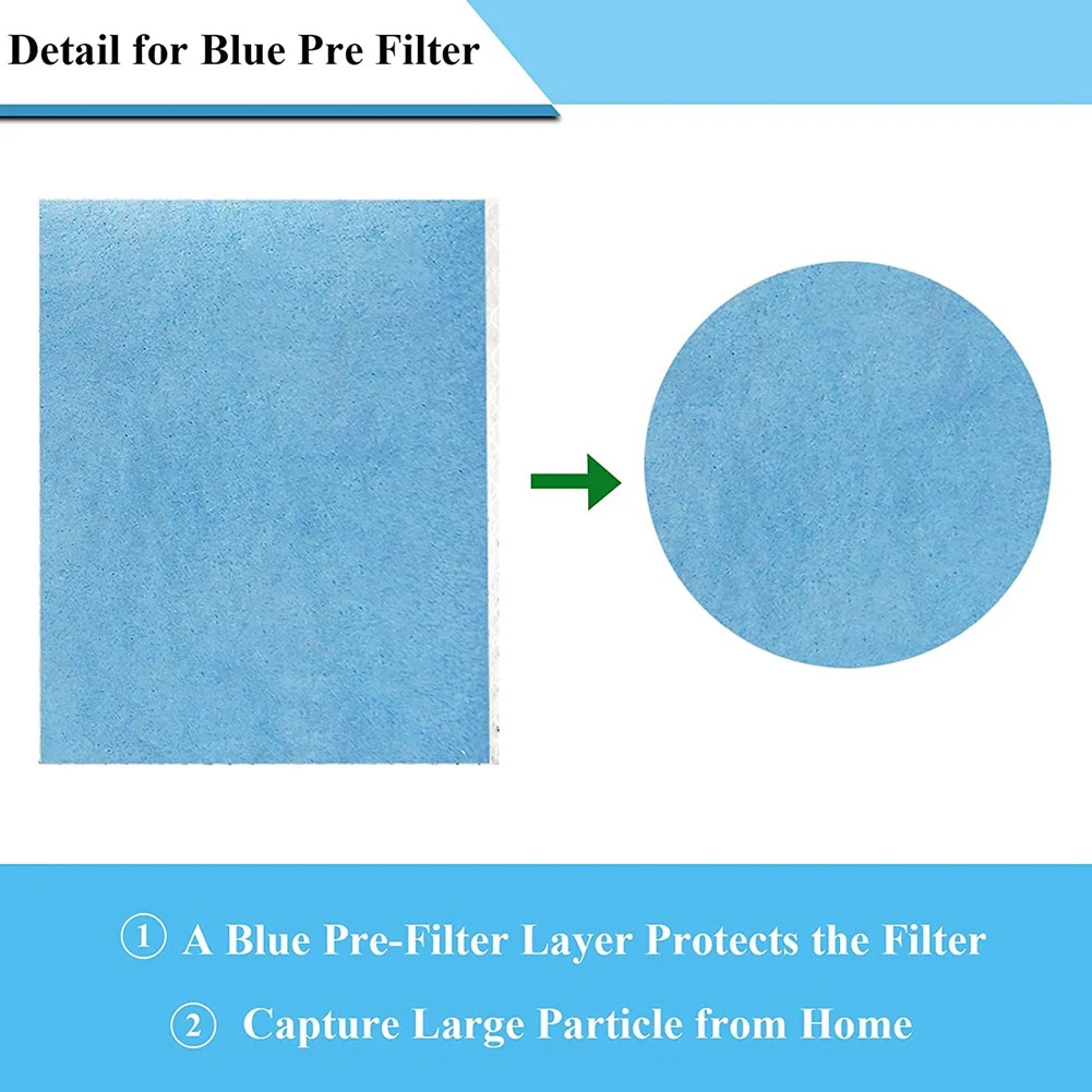 4 шт. HFT600 влагоотводящие фильтры для увлажнителя T совместимые с увлажнителем