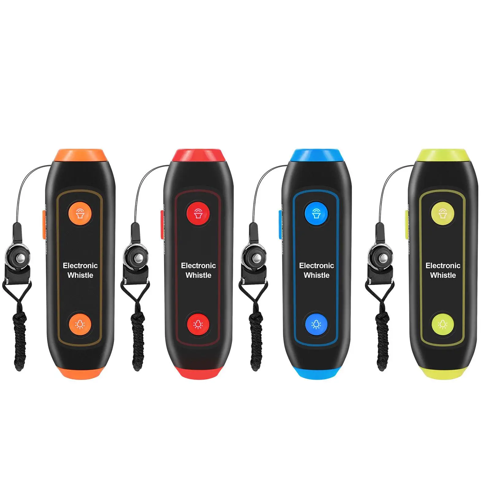 

Lightweight Electronic Whistle 3 Tones with Lanyard Handheld Electric Whistle
