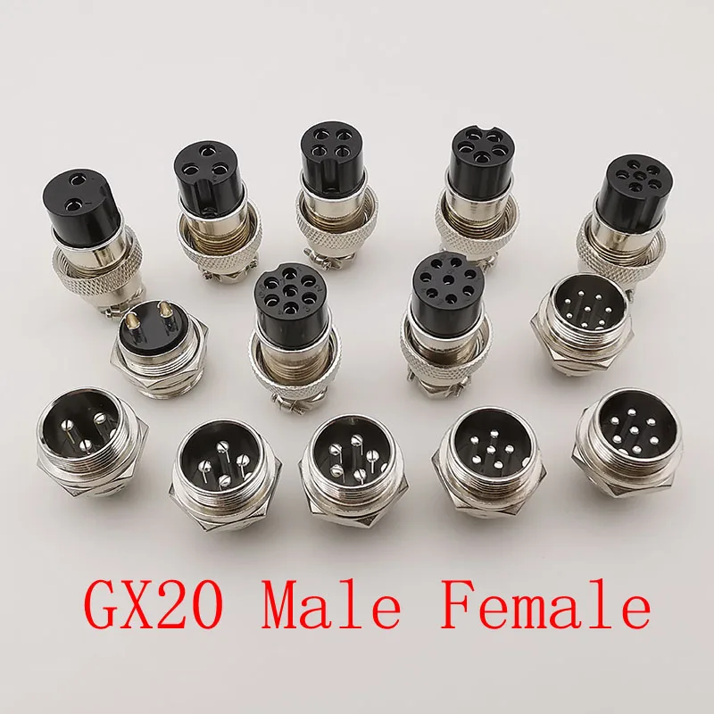 Коннектор GX20 с внутренней резьбой