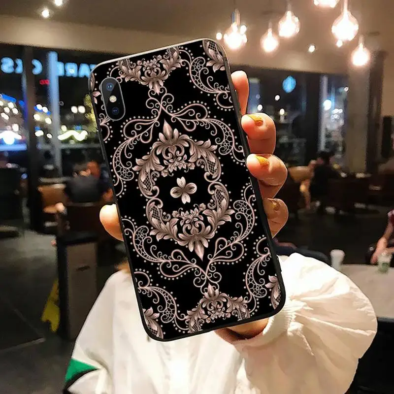 Чехол для телефона с узором исламского Дамаска iphone 12 11 13 7 8 6 s plus x xs xr pro max mini shell |