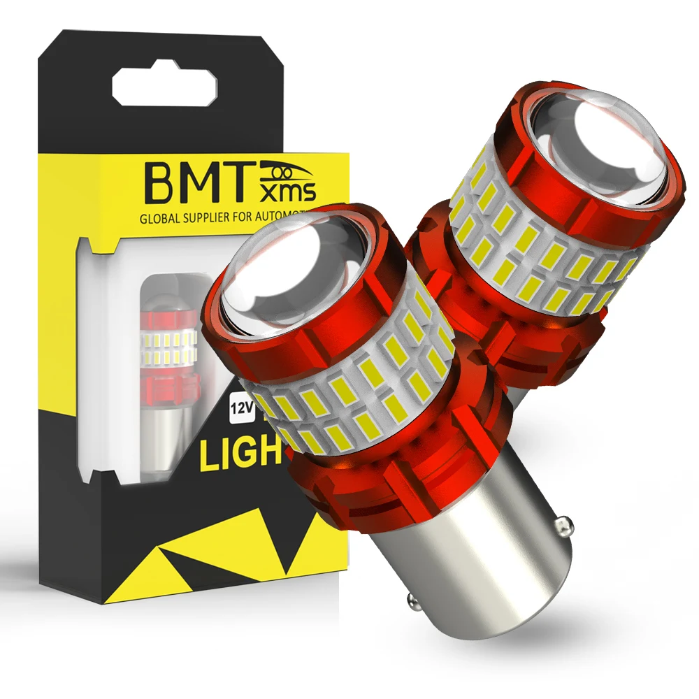 

BMTxms No Error Canbus P21W 1156 BA15S LED Bulb For SEAT LEON 2 3 MK2 MK3 1P 5F ST LED DRL Reverse Lamps Daytime Running light