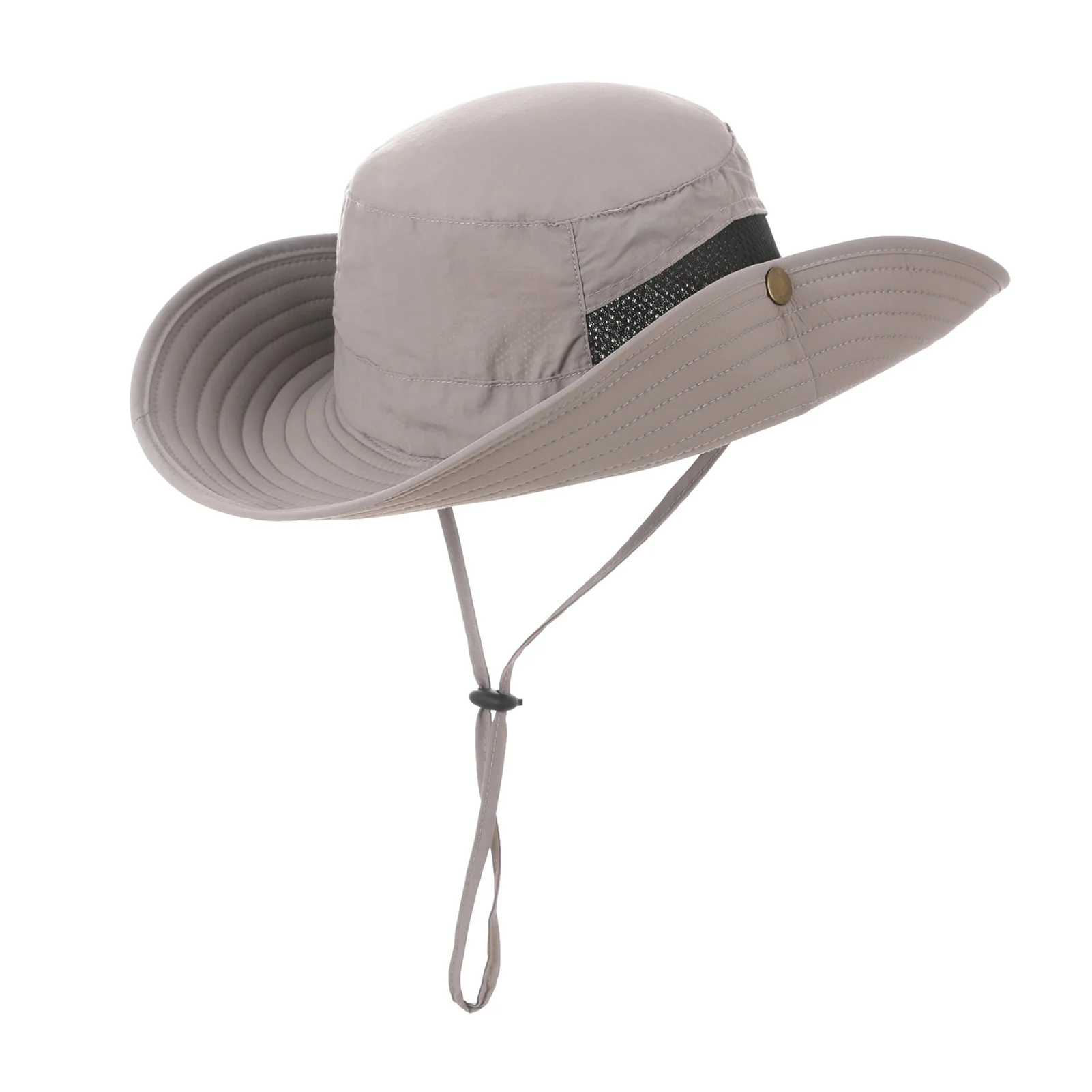 

Outdoor Anti-UV Cowboy Sun Hat Quick Dry Breathable Fabric Beach Hats for Birthday Gift New Year's Gift