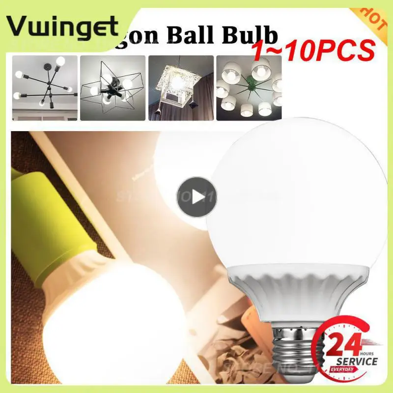 

1~10PCS Super Bright 3W 5W 7W LED Bulbs E27 Globe Bulbs Lights G60 G80 220V light Warm/Cool White Lampada LED Lamp For Home