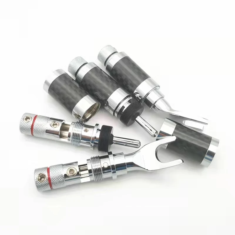 4 шт. в японском оригинальном корпусе Furutech с родиевым покрытием из углеродного