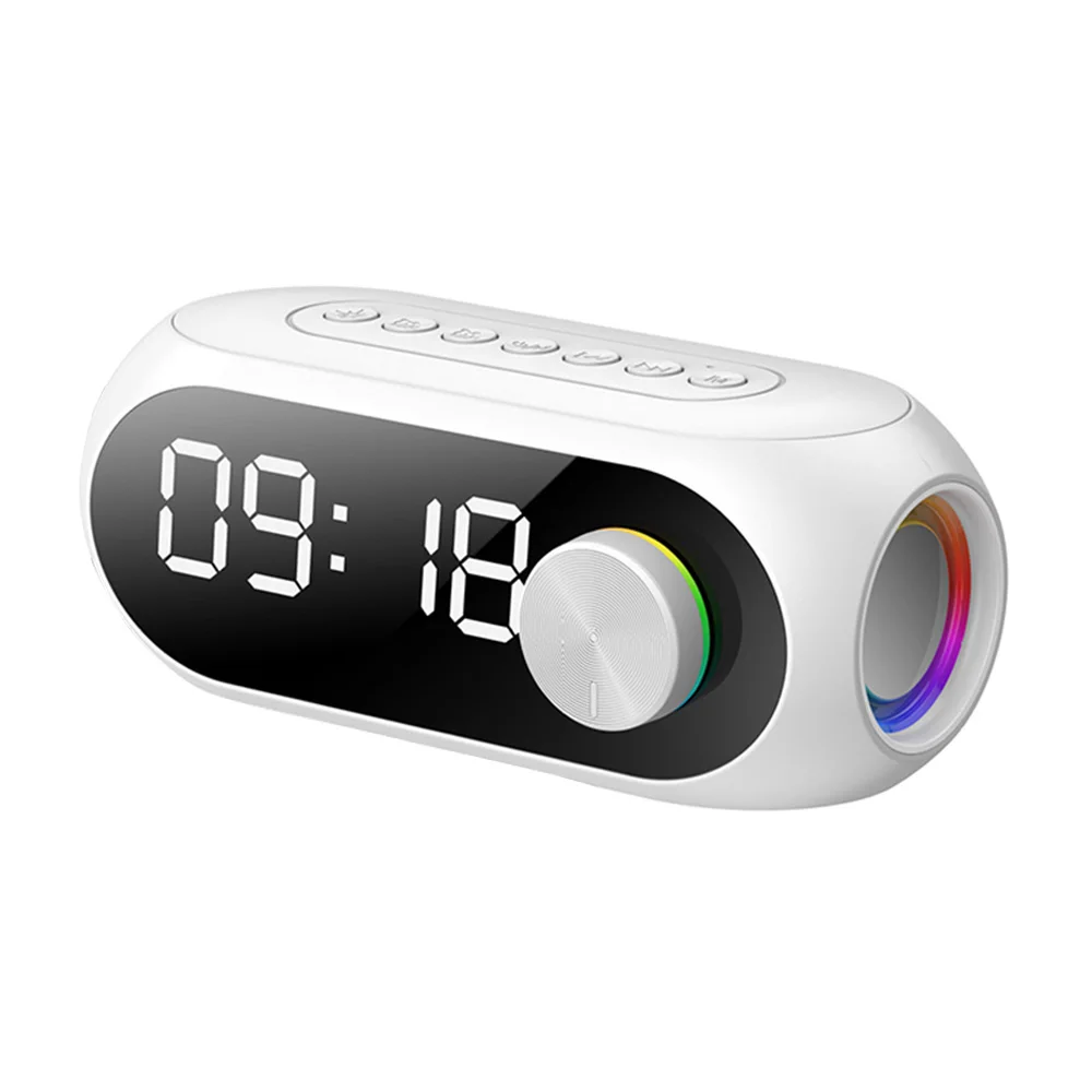 S8 Caixa De Som Bluetooth Speaker HD LED Display Stereo Subwoofer Soundbar With FM Radio TF Card Aux Bass Music Playback