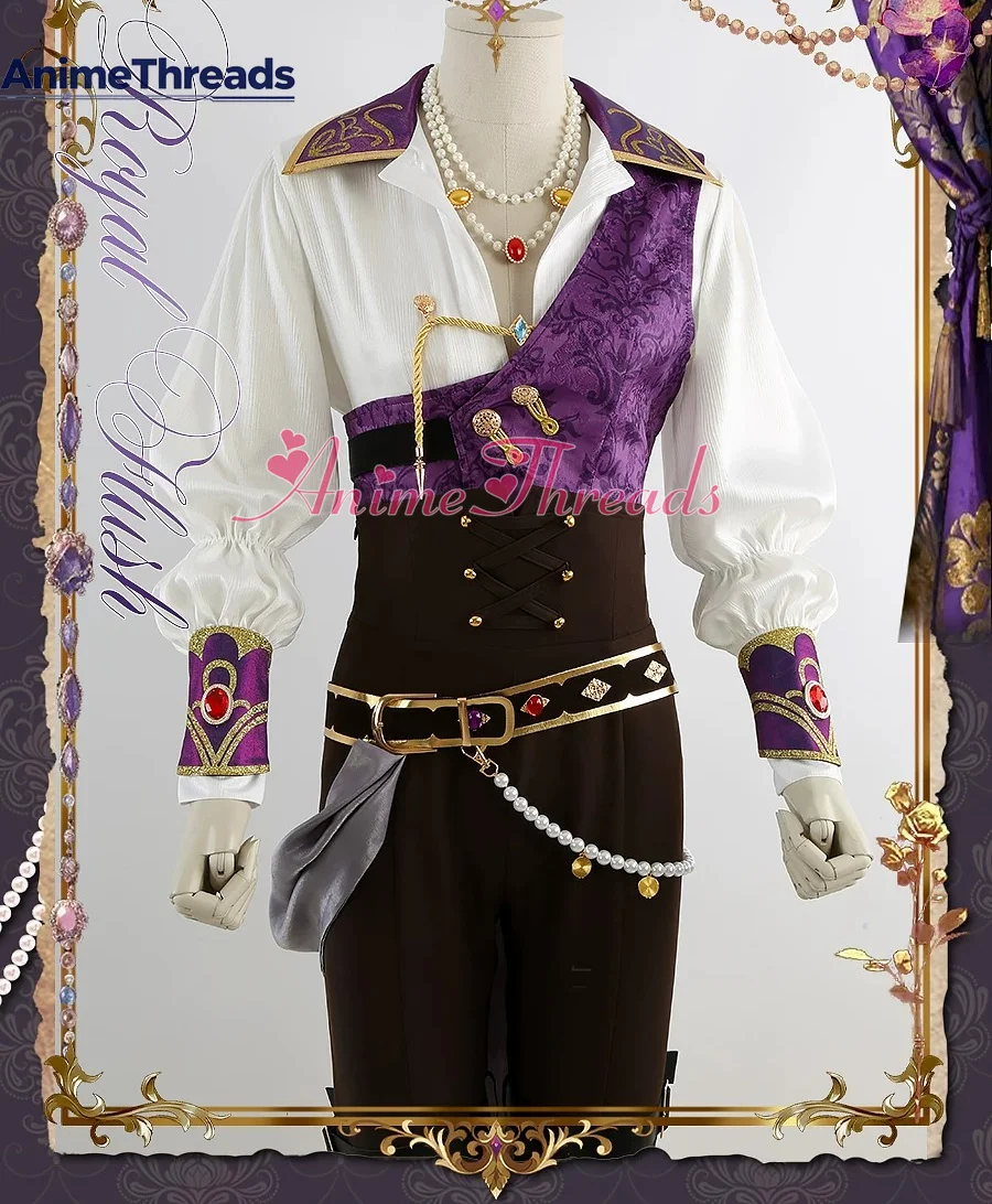 Кастомизация Ensemble Stars!! Костюм для косплея Shuffle Unit Royal Flush Rinne Ibara Kaoru Leo, полный комплект (art.: 3920dba869632) - 3920dba869632