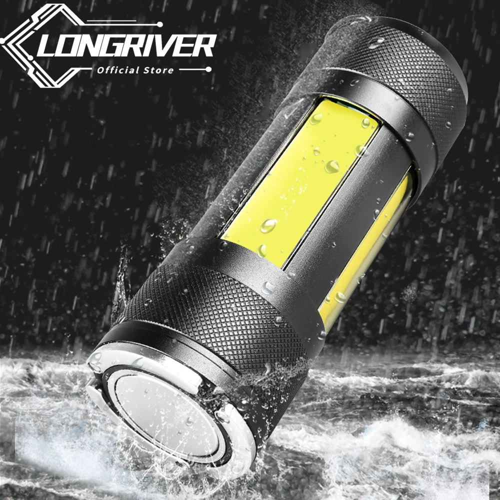 

Multifunctional Emergency Lighting Searchlight COB Multi-facetedDesign Magnetic Adsorption Energy Home Outdoor Maintenance Light