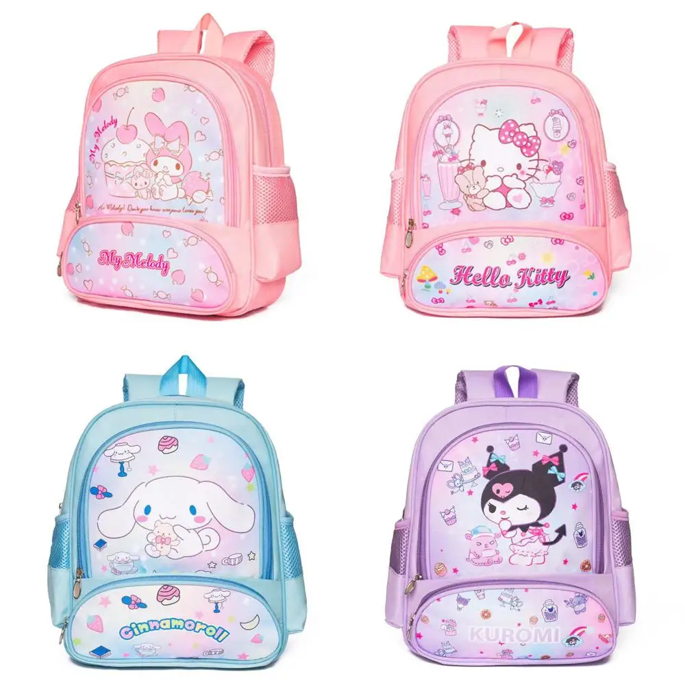 

Sanrios аниме Kawaii Kuromi Cinnamoroll My Melody Hellokittys оба плеча рюкзак Водонепроницаемый декомпрессионный мешок детские подарки