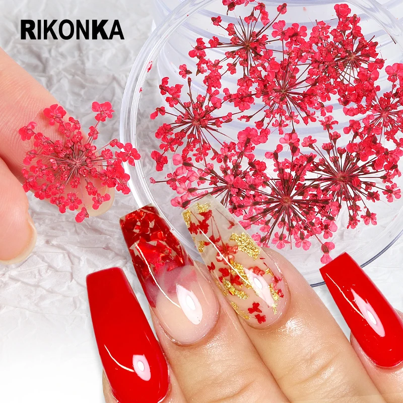 

10 шт. сушеных цветов, сухие растения, цветочные хлопья из эпоксидной смолы для изготовления украшений для ногтей, Набор для творчества, летн...