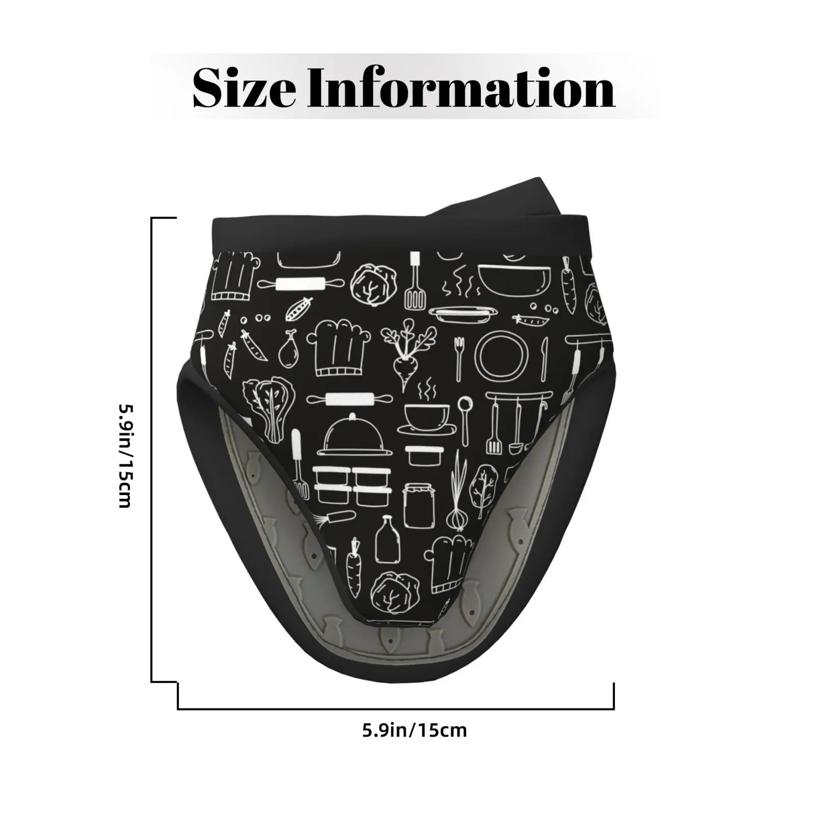 Перчатки для духовки силиконовый держатель кастрюли мини-рукавицы термостойкие