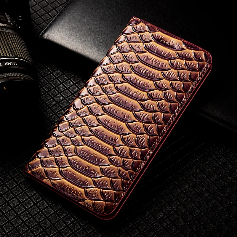 Магнитный откидной чехол с рисунком чешуи дракона для Samsung Galaxy Xcover 4 4S 5 6 7 Pro