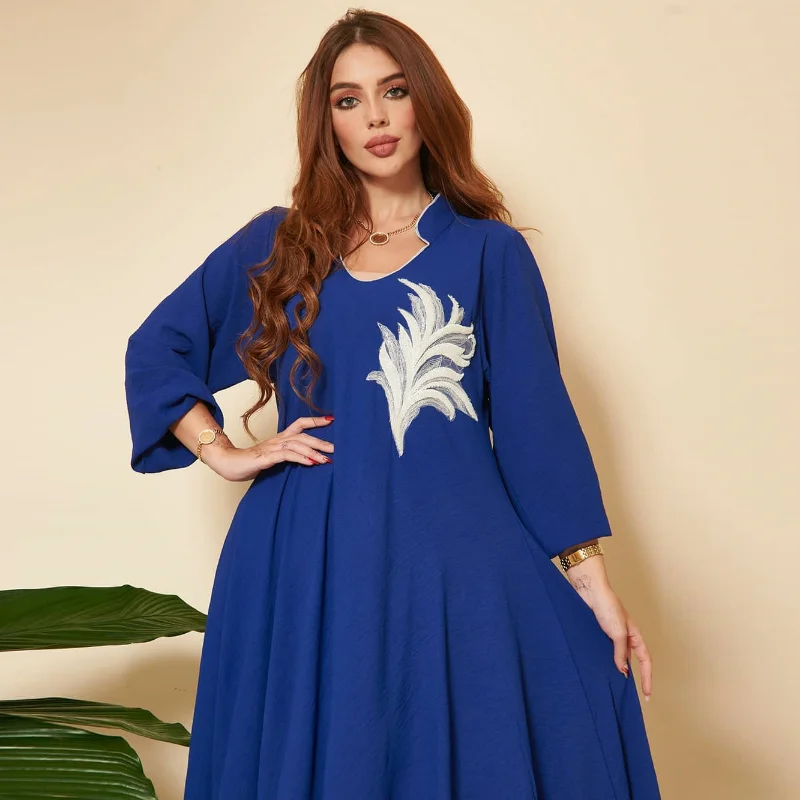Ramadan Kaftan Dubai Abaya Turkey Muslim Women Hijab Dress Islam Caftan Marocain Evening Dresses Eid Mubarak Robe Femme Abayas