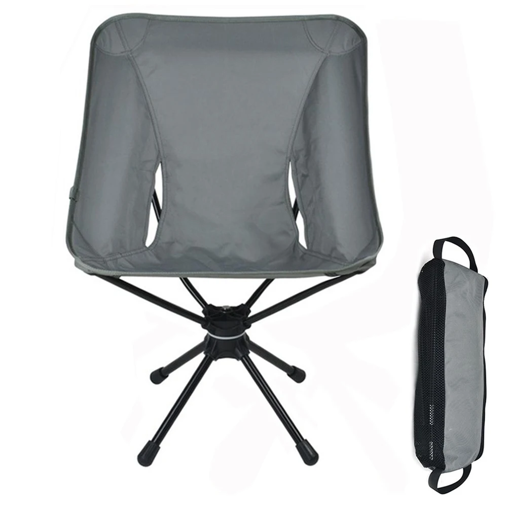 Portable Folding Camping Chair With Carry Bag For Beach Picnic Hiking Fishing Ultralight Seat Tools