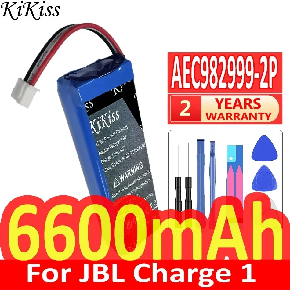 Аккумулятор KiKiss 6600 мАч AEC 9829992 P для JBL Charge1 Charge 1 Digital