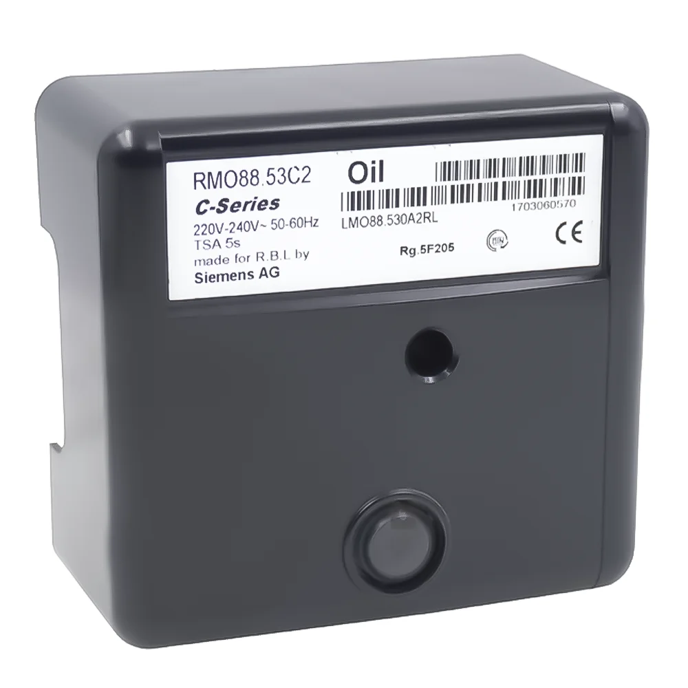 

Original R.B.L RMO88.53C2 Control Box For Riello Oil Burner RL34 RL44 RL50 RL130-190 Controller Upgraded Version Controller