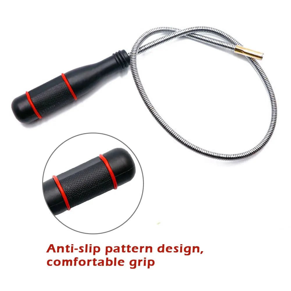 

2pcs 59cm Extension Portable Multifunctional Suck Magnetic Pickup Tool Flexible Bendable Universal Stick Screws Nuts Nails Bolts