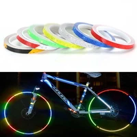 0 39315 inch bike stickers reflective tape fluorescent bike bicycle strips cycling mtb tape for helmet motorcycle scooter