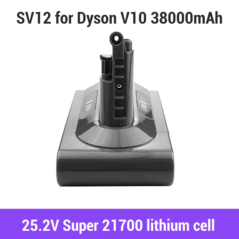 

Batterie Lithium de remplacement pour Dyson V10 25.2V 6800mAh SV12, V10, duveteux, Animal absolu M Otorhead, rappel