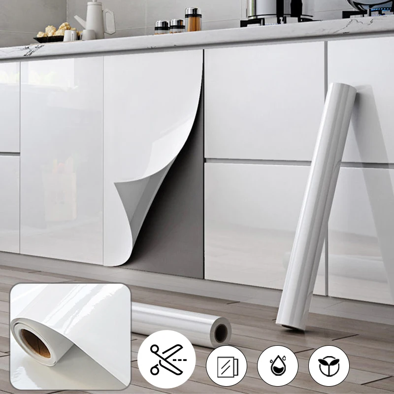 

Водостойкие маслостойкие обои для кухни, настенные стикеры в рулоне, самоклеящиеся, для домашнего декора, винил для кухни