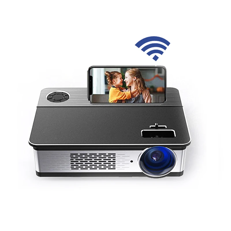 

Top Sale Native 1080p Projectors 5800lumens Portable Full HD 4k Home Theater Smart Video Projector A6000 Pro