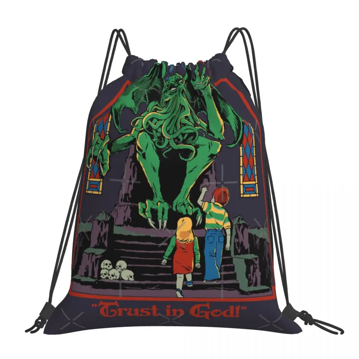 

Trust In God, сумки на шнурке, рюкзаки, сумки, милые женские сумки на шнурке