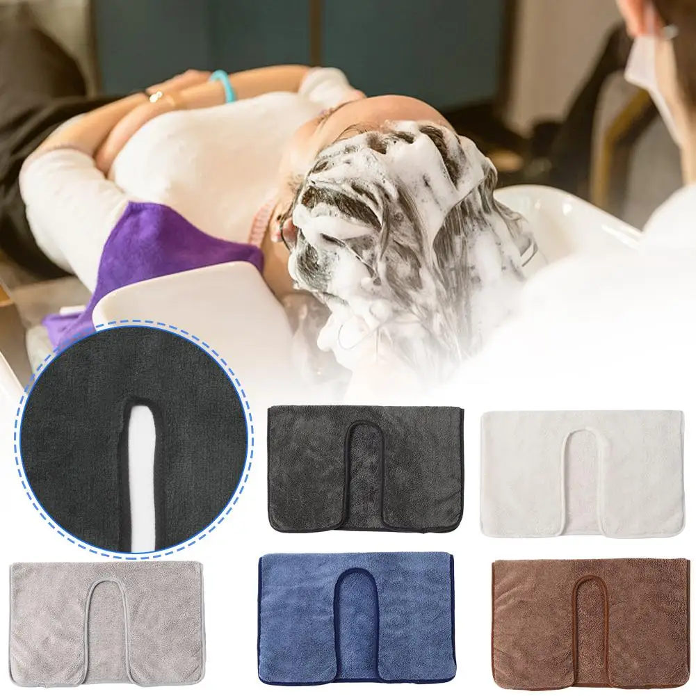 

1 Pcs U-shaped Microfiber Esthetician Salon Spa Massage Face Neck Cosmetic Towel Warmer For Spa