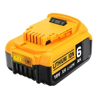 6 0ah dcb205 replacement battery for dcb180 dcb181 dcb185 compatible with dewalt 18v 20v max cordless power tools dcb200 dcb206