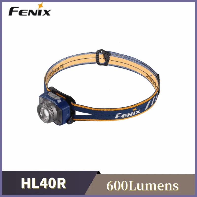 

Налобный фонарь Fenix HL40R, перезаряжаемый налобный фонарь с фокусировкой, порт Micro USB, встроенный аккумулятор 2000 мАч