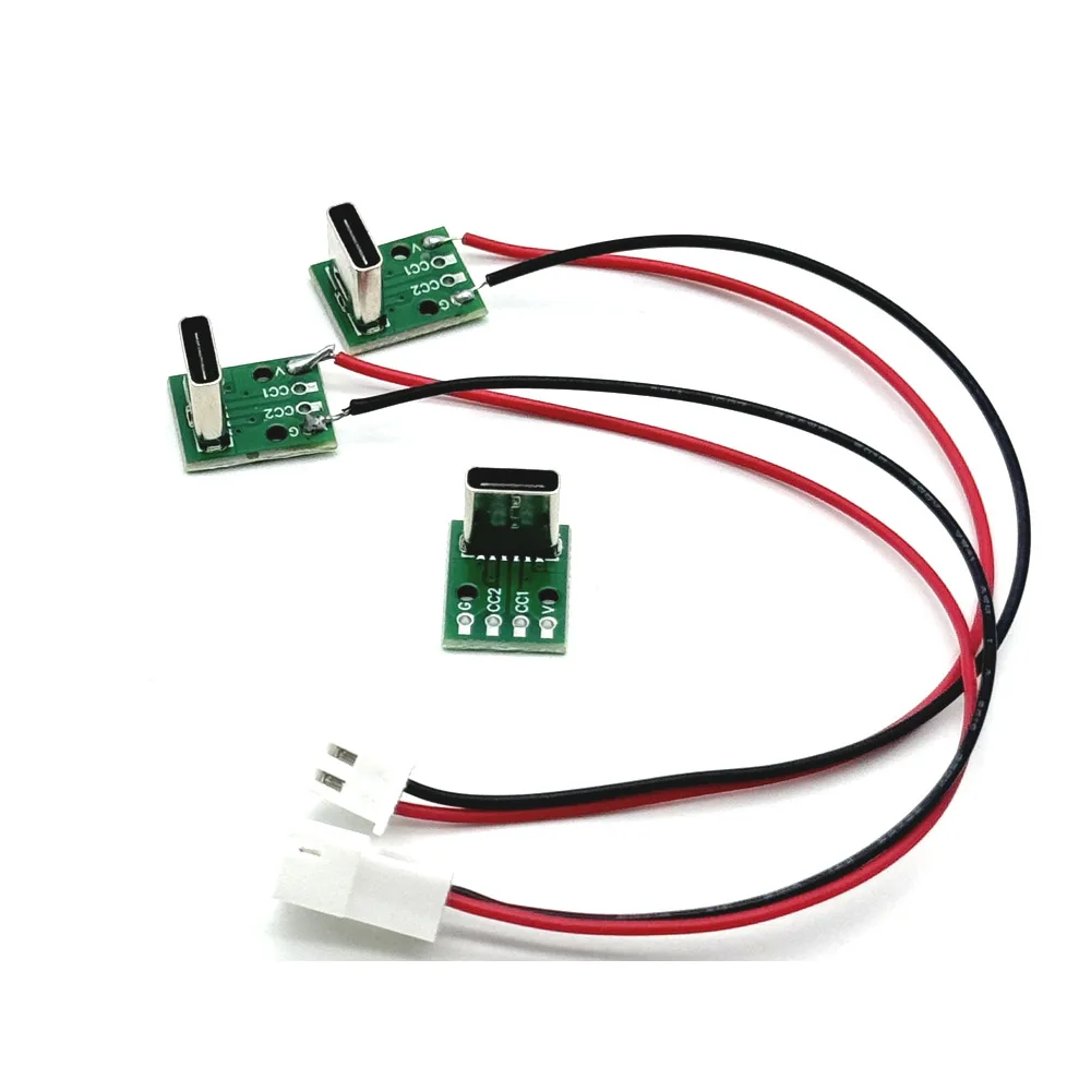 Печатная плата Type-c с кабелем преобразователь USB для DIP разъем мама