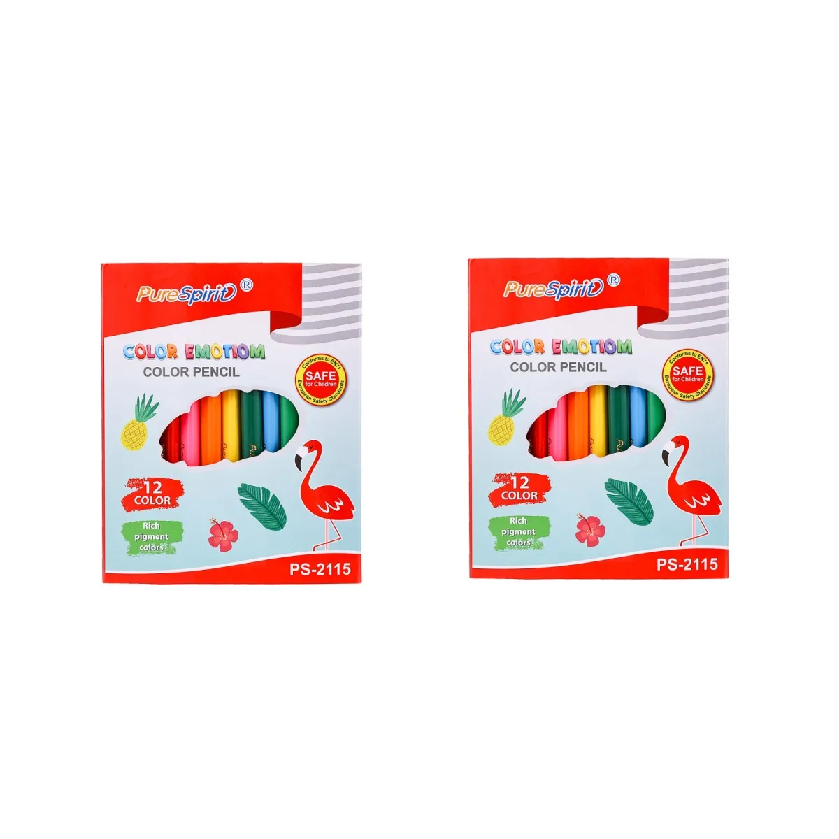 

Цветные карандаши PS-2115 12 цветов