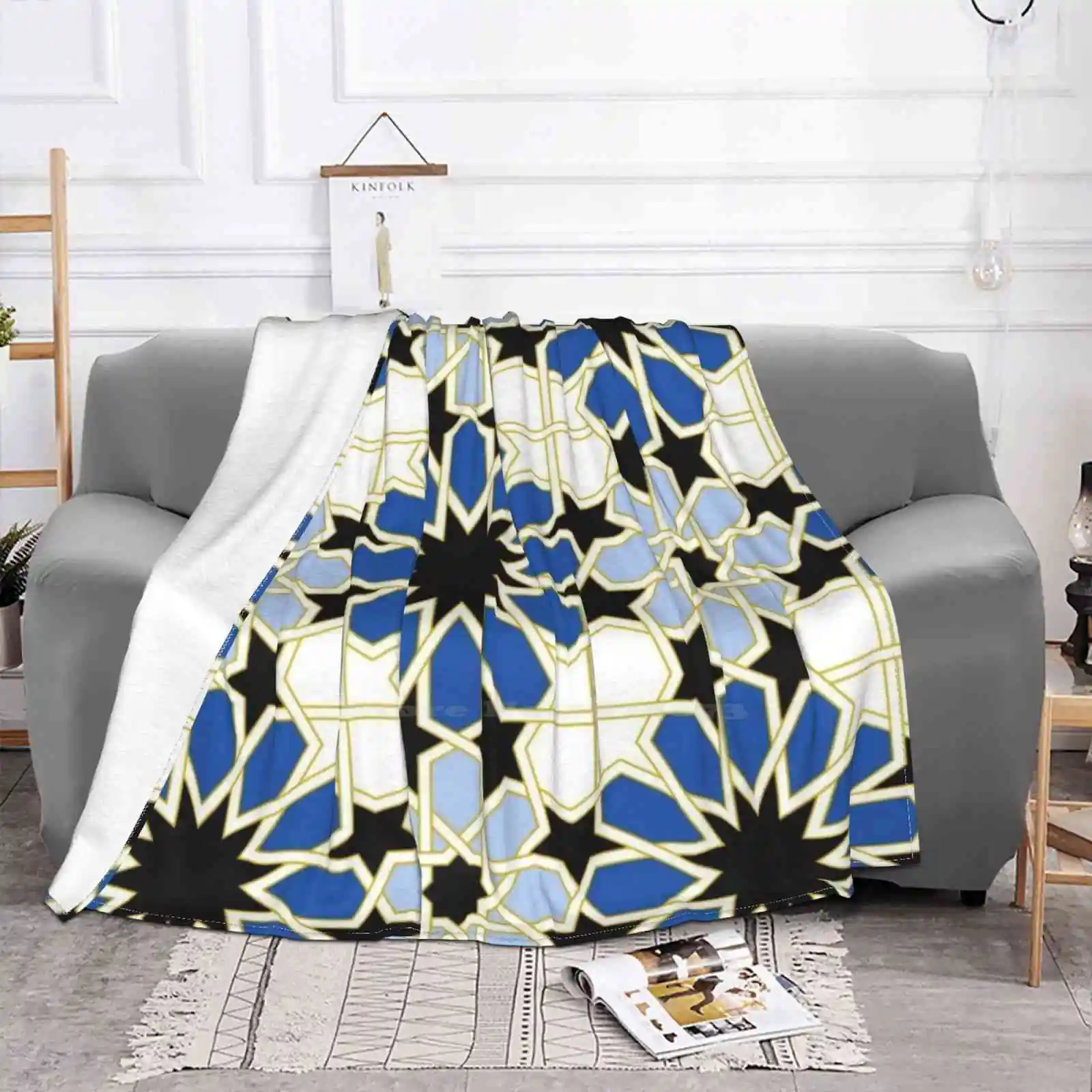 Арабская плитка Iv 1 низкая цена новый принт новинка модное мягкое одеяло арабская
