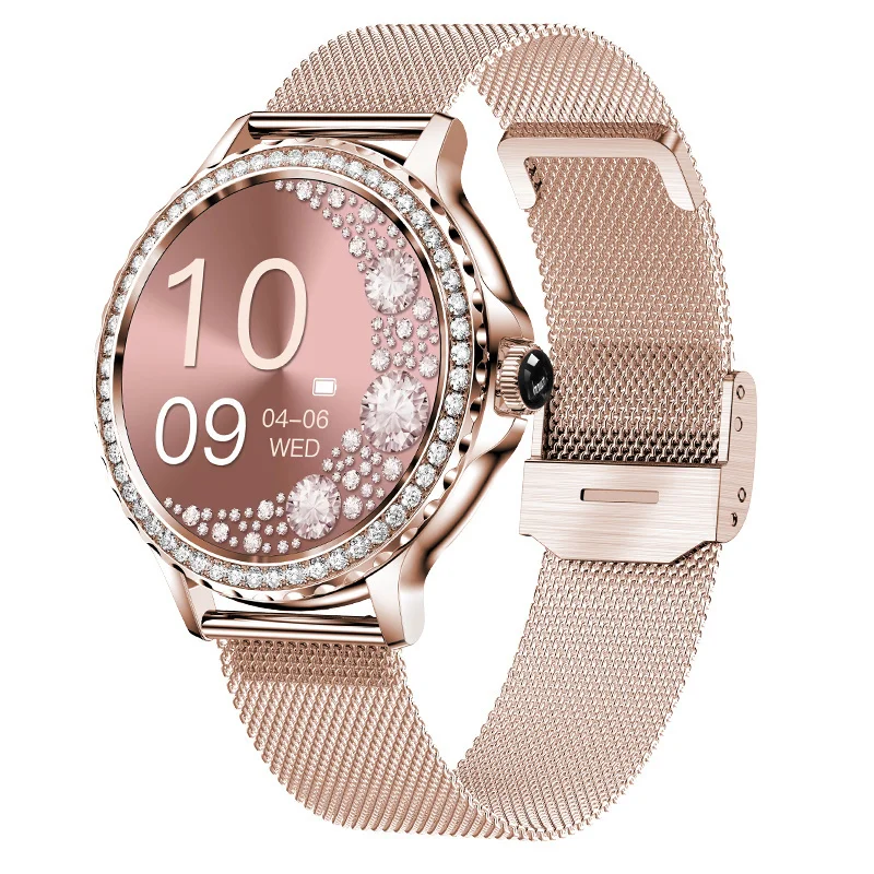 

New Fashionable IP67 Waterproof Smart Watch Women Heart Rate Monitor Fitness Bracelet Bluetooth Support Interactive Music