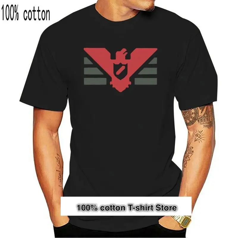 

Camiseta de manga corta para hombre y mujer, camiseta Unisex Arstotzka